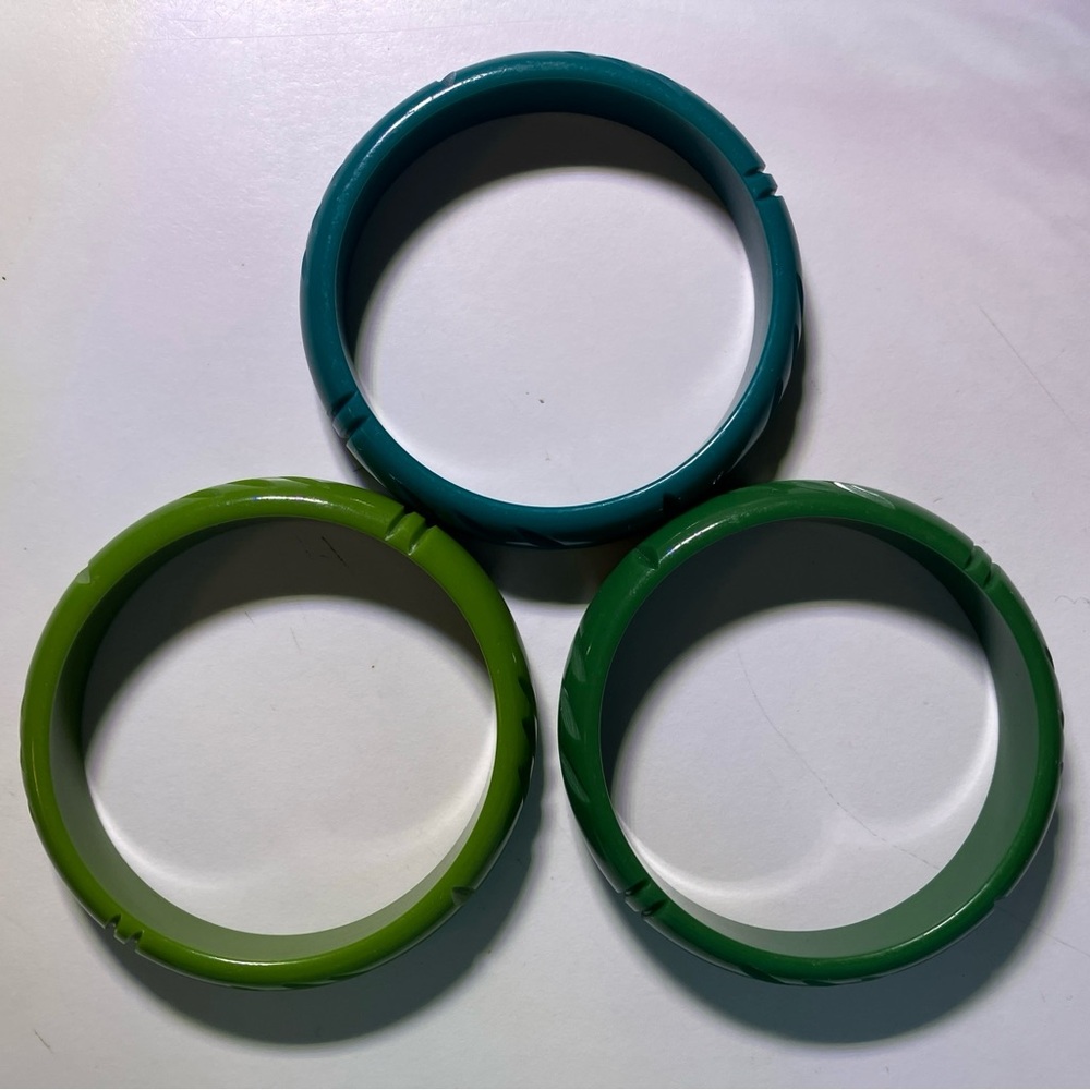 3 Bow and Crossbones bangle bracelets